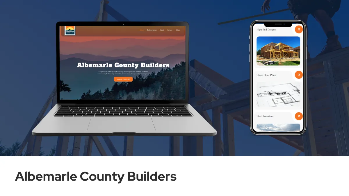 Albemarle County Builders website