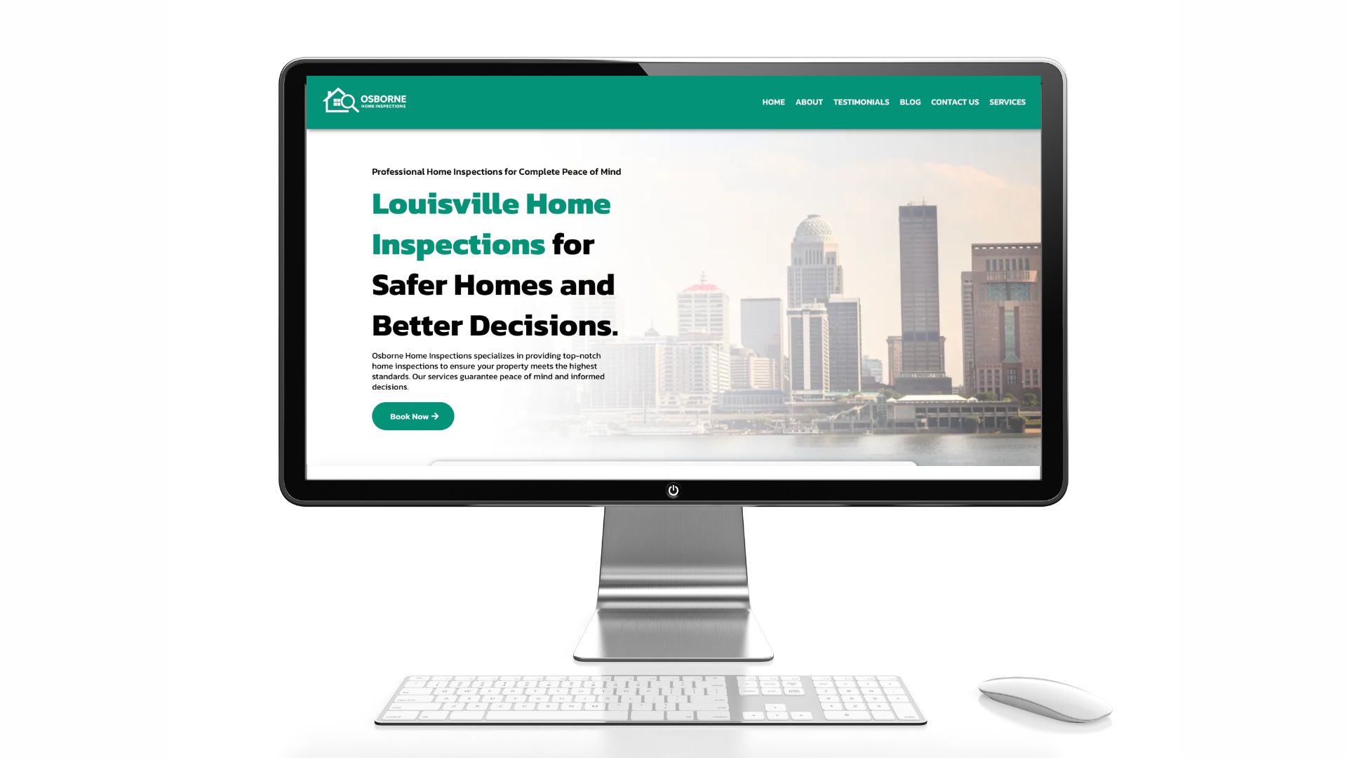 Osborne Home Inspections website